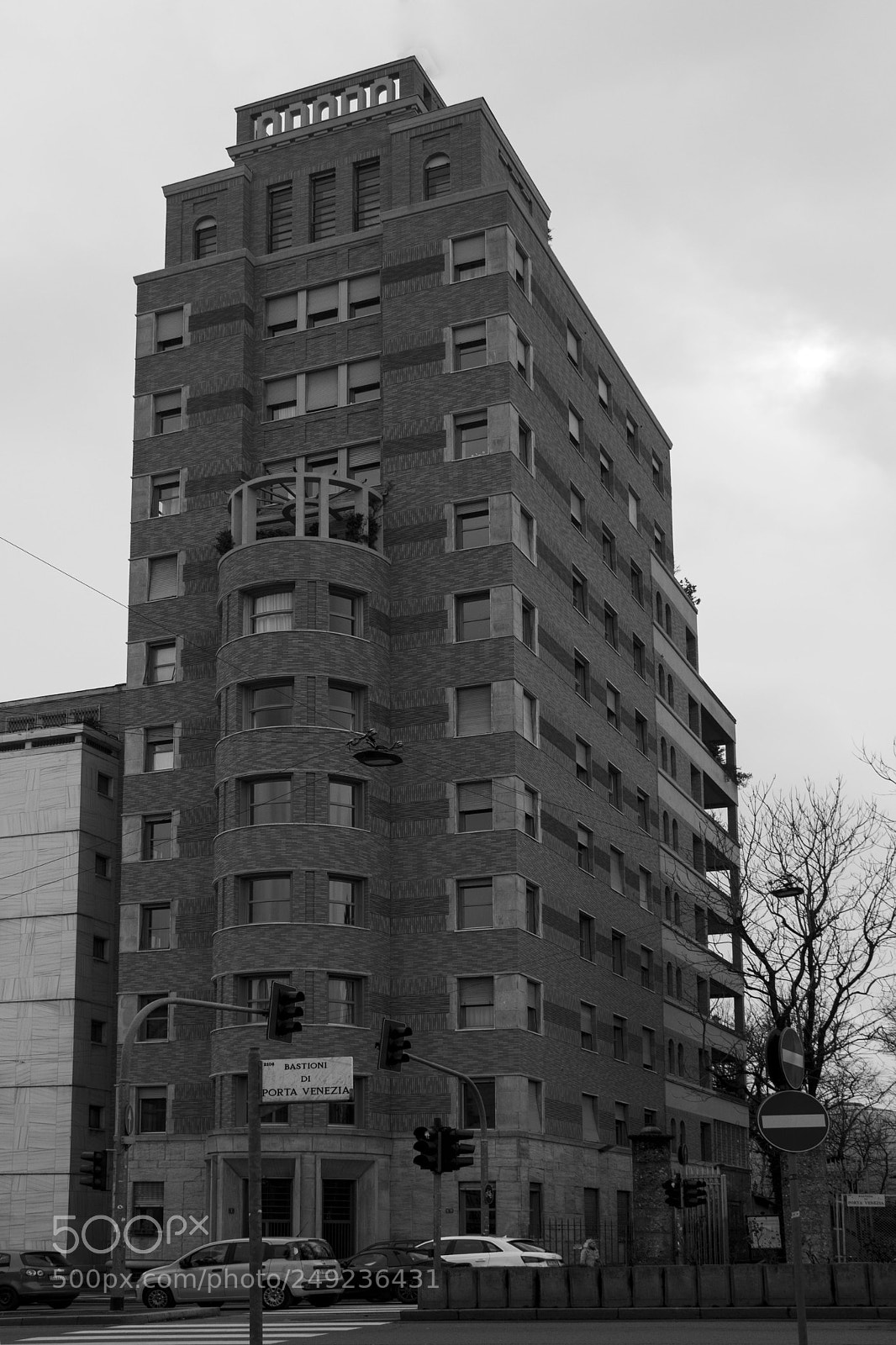 Nikon D3300 sample photo. Gio ponti milan 1930s photography