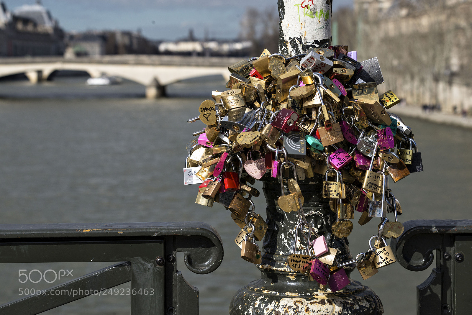 Nikon D610 sample photo. Paris pont des arts photography