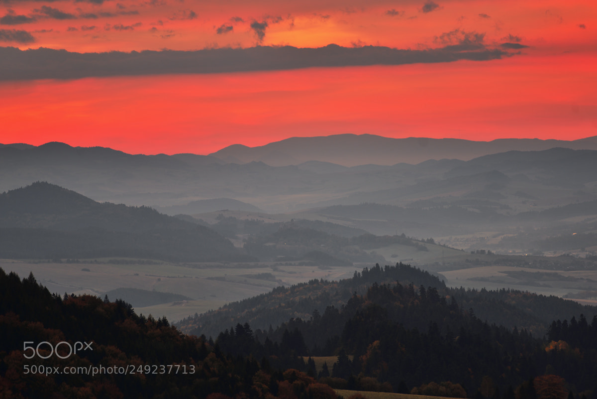 Nikon D610 sample photo. Bloody sunrise photography