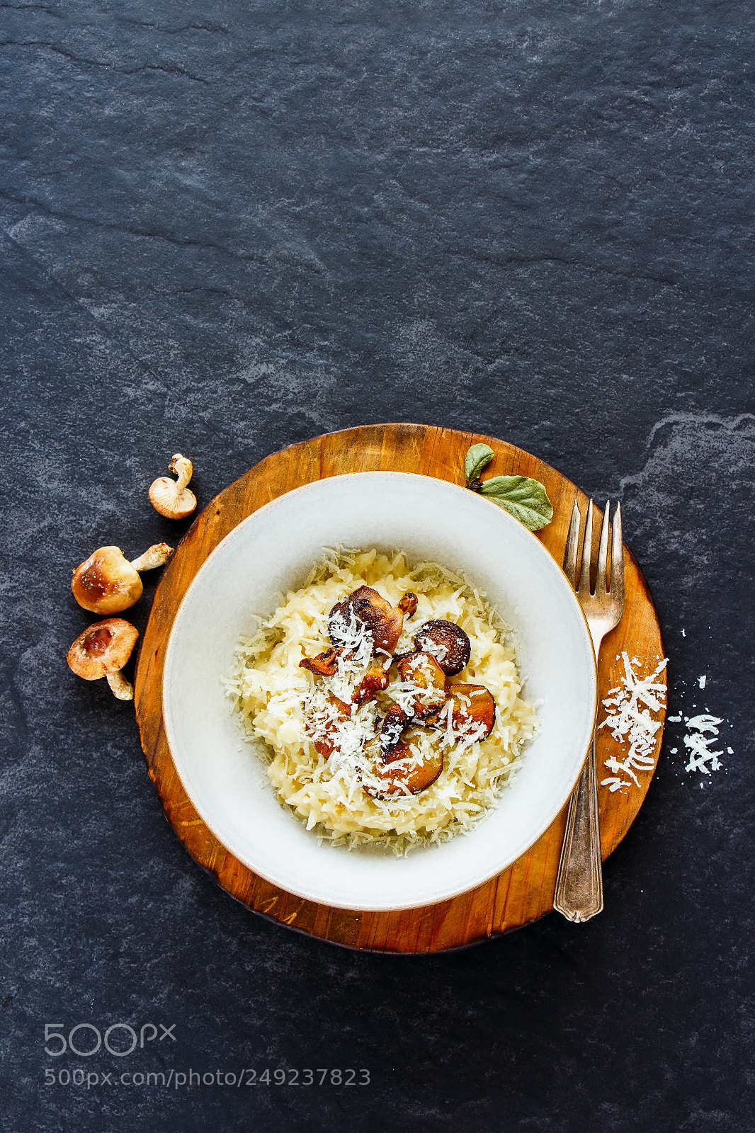 Canon EOS 700D (EOS Rebel T5i / EOS Kiss X7i) sample photo. Risotto with mushrooms photography
