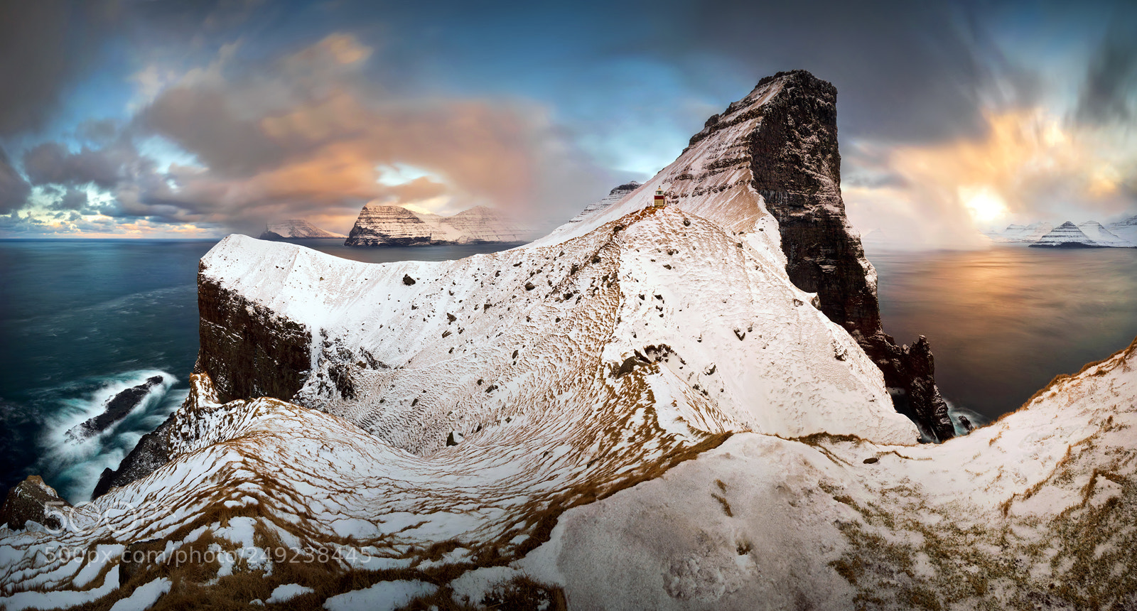 Sony a7R sample photo. Kallur winter panorama photography