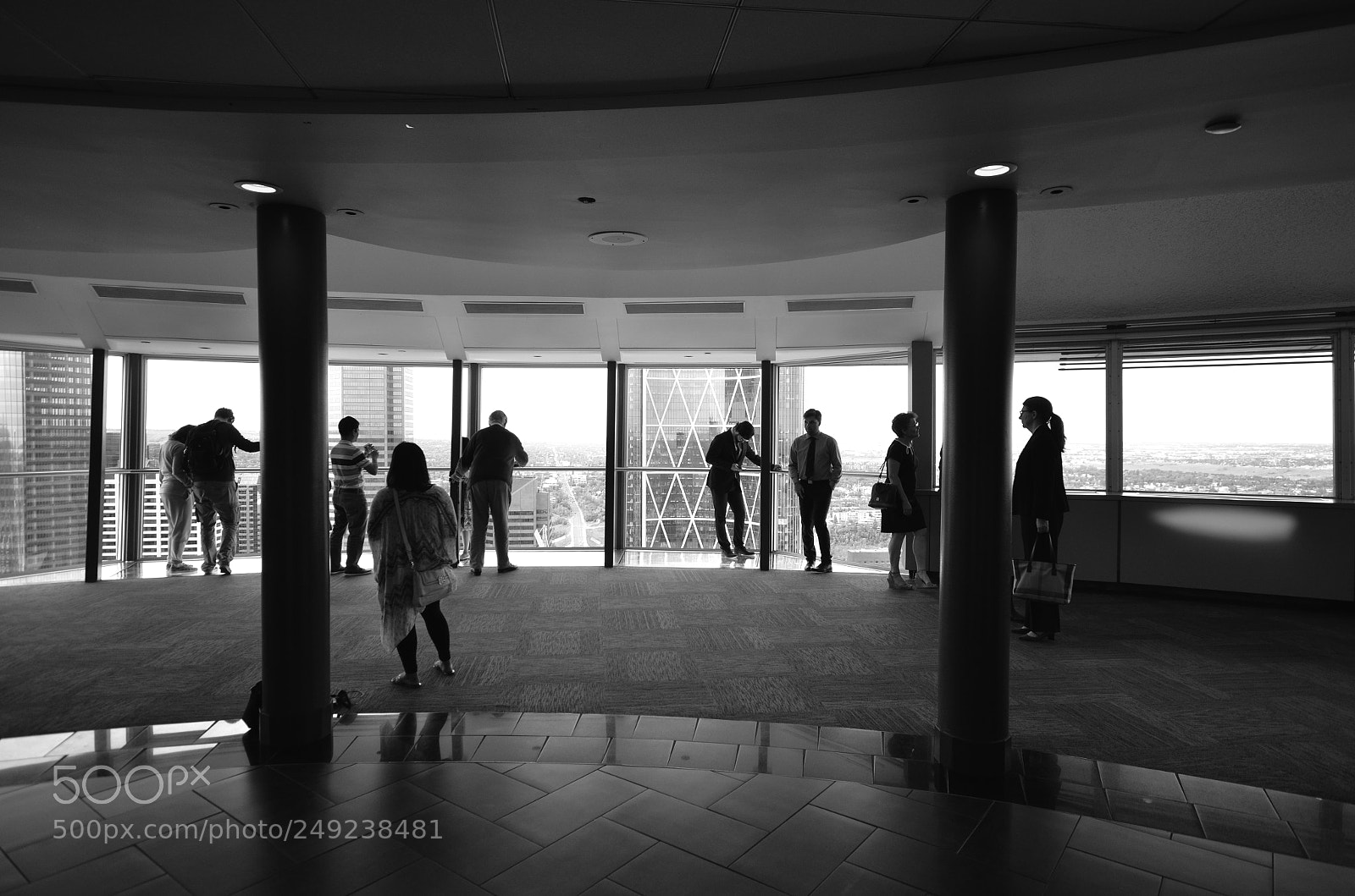 Nikon D7000 sample photo. Calgary tower photography