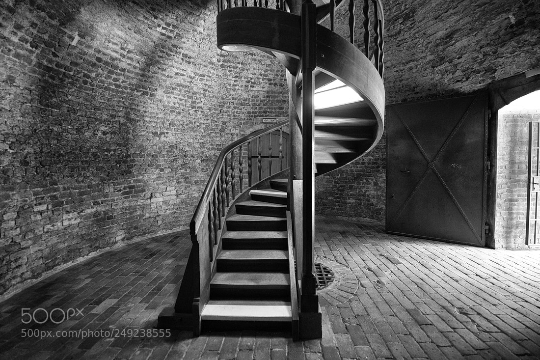 Canon EOS 5D Mark IV sample photo. Winding stairway photography