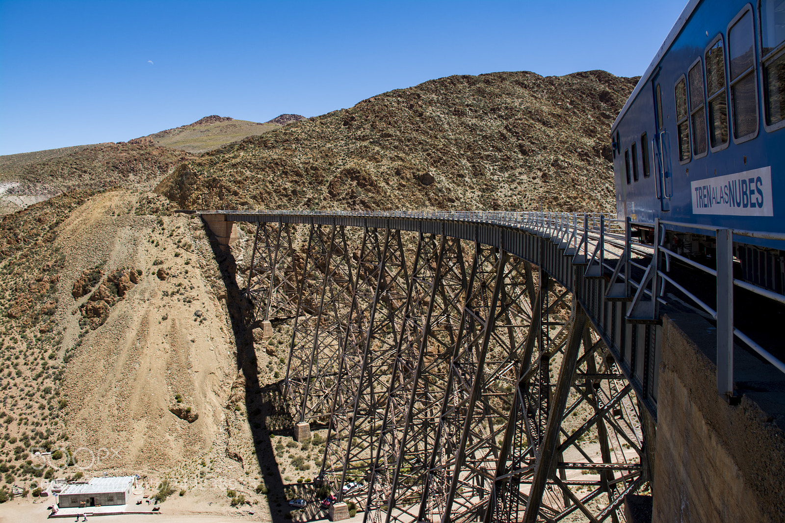 Nikon D7100 sample photo. Tren a las nubes photography