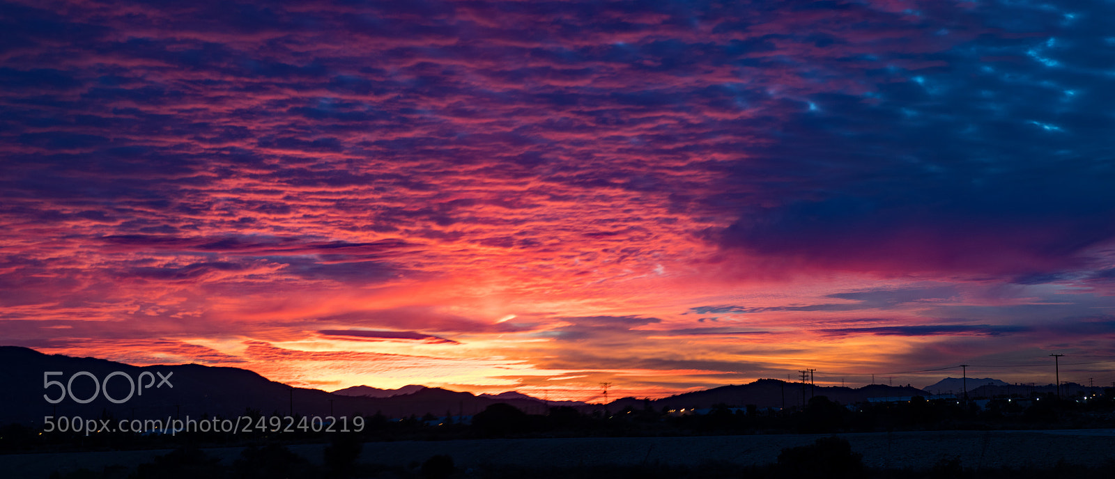 Canon EOS 80D sample photo. Red skies photography