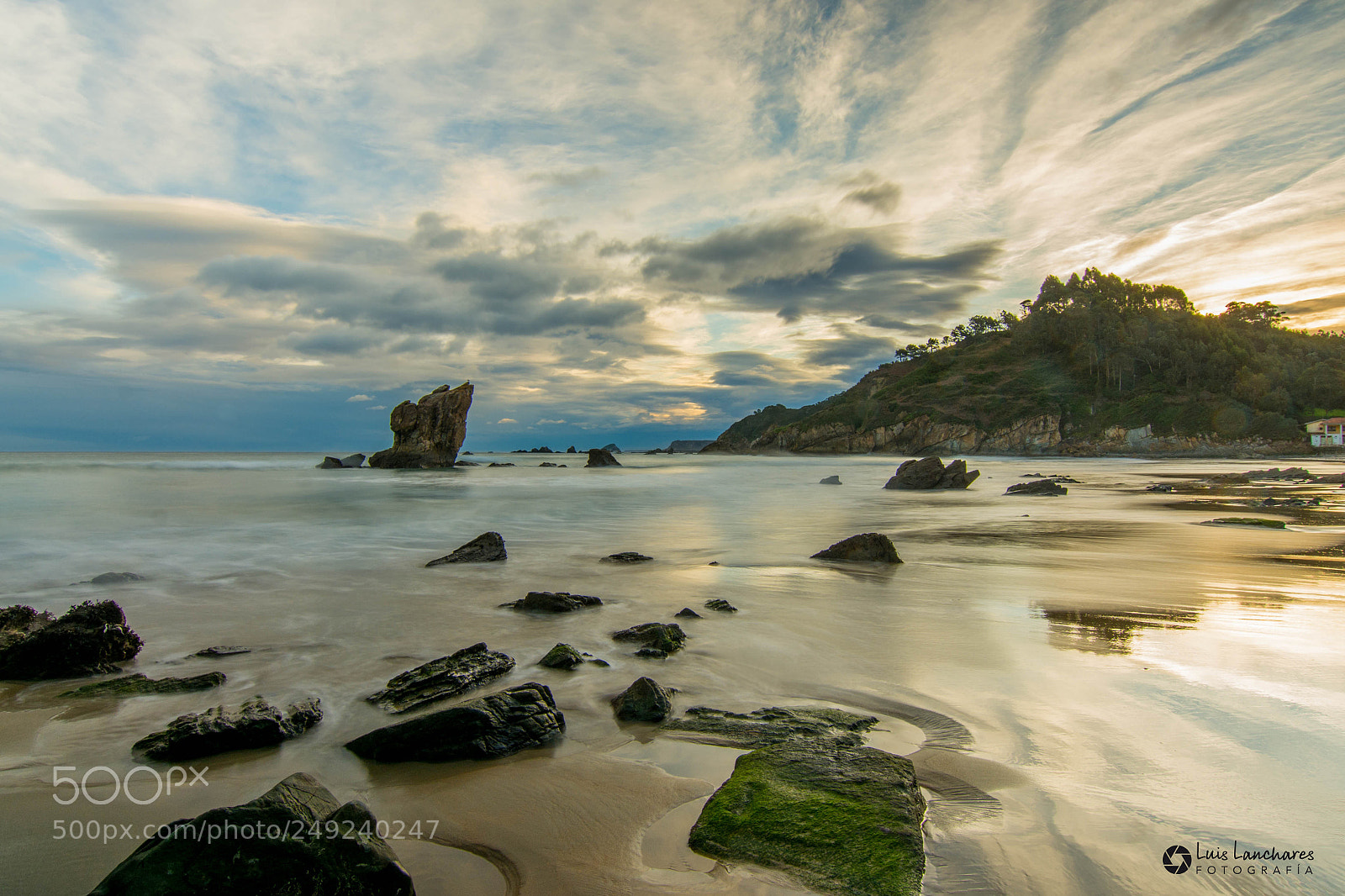 Nikon D7100 sample photo. Playa del aguilar. asturias photography