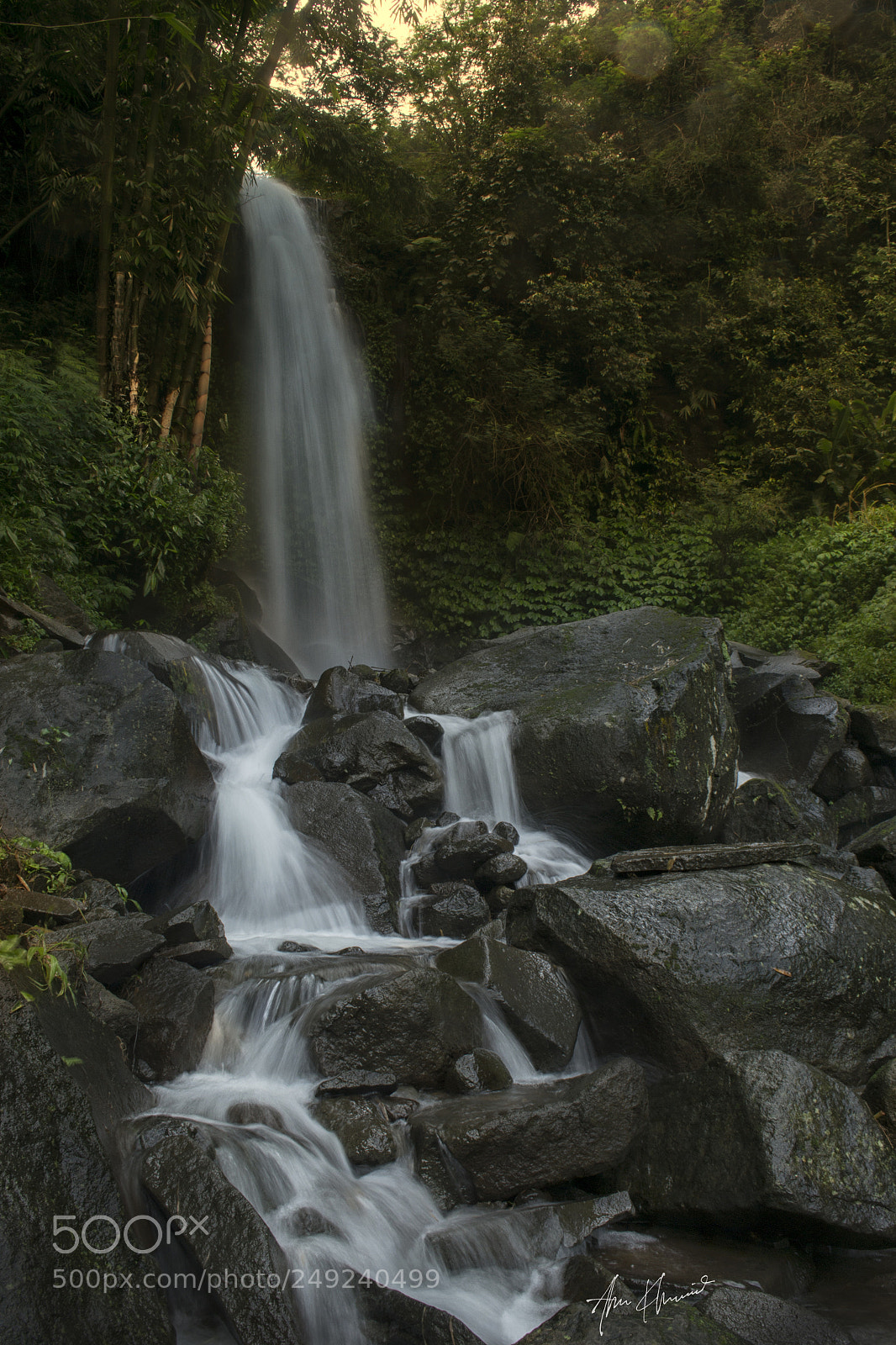 Nikon D3100 sample photo. Beautiful of surodadu waterfall photography
