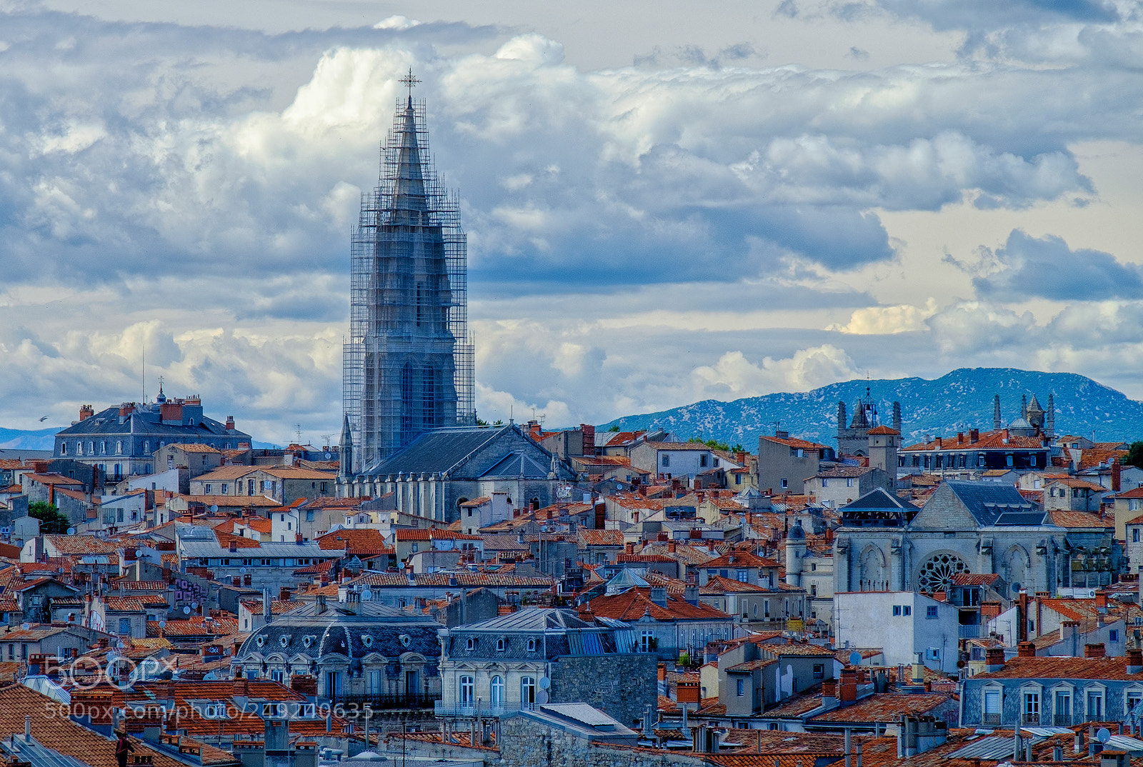 Fujifilm X-E2 sample photo. The roofs of montpellier photography
