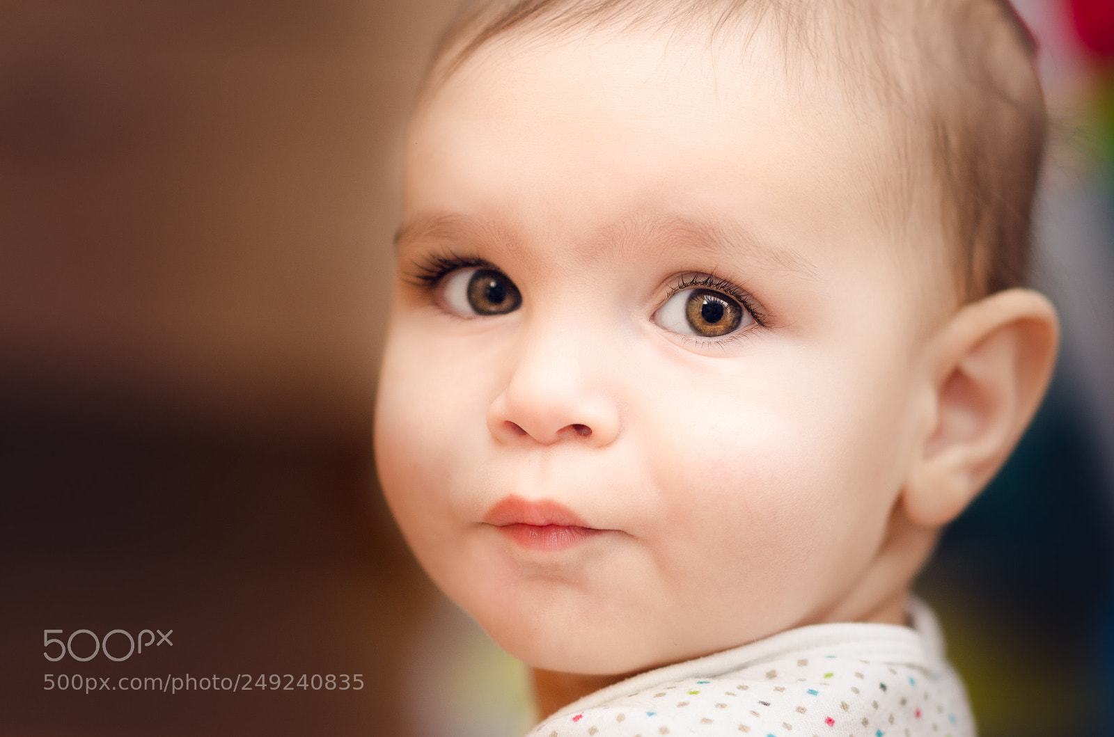 Nikon D7000 sample photo. Child with brown eyes photography