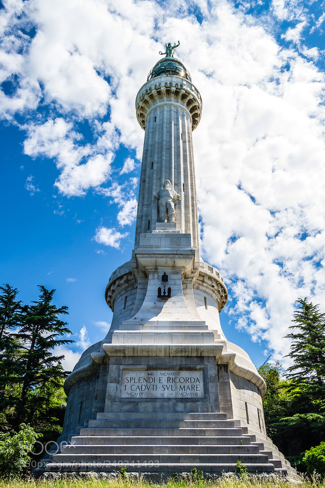 Nikon D3100 sample photo. Lighthouse in trieste photography