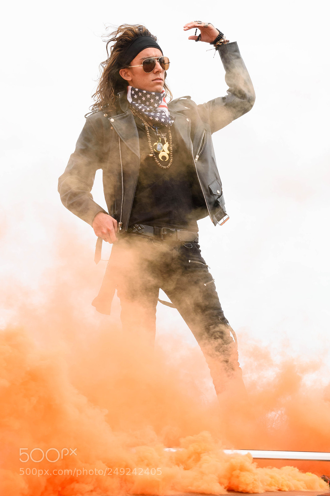 Nikon D7200 sample photo. Smoke bomb photography