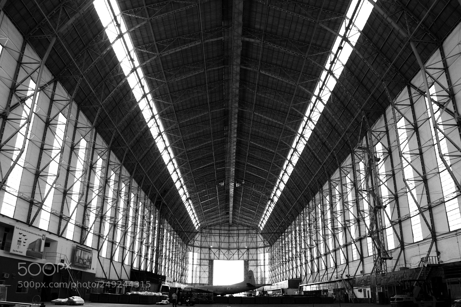 Nikon D5300 sample photo. Zeppelin hangar photography