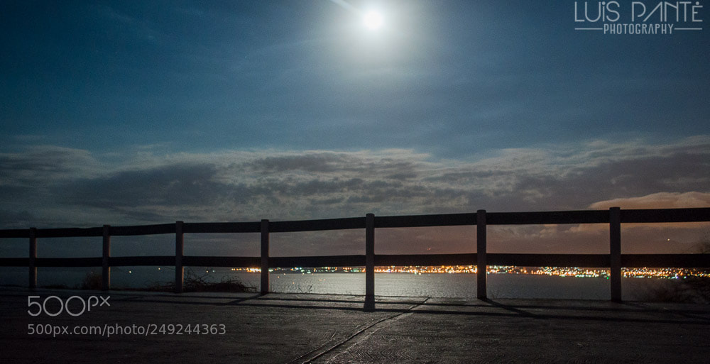 Nikon D3200 sample photo. The moon light photography