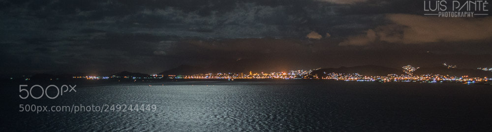 Nikon D3200 sample photo. My home night photography