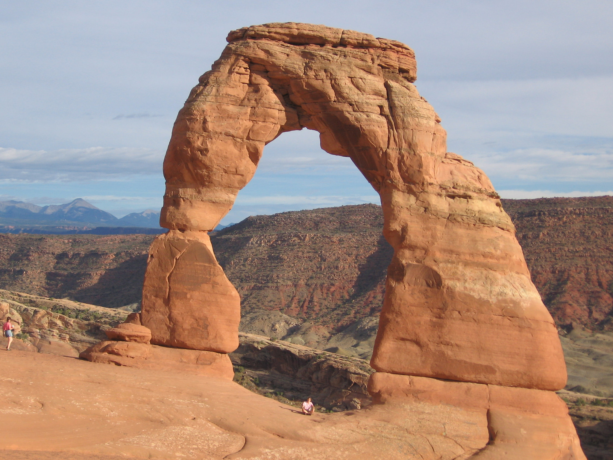 Canon POWERSHOT A520 sample photo. Delicate arch photography