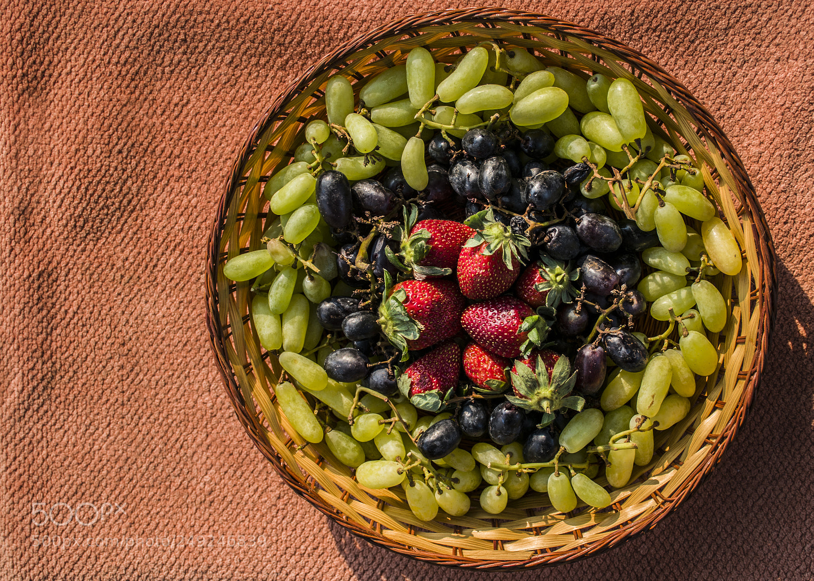 Nikon D5300 sample photo. Basket of fruits photography