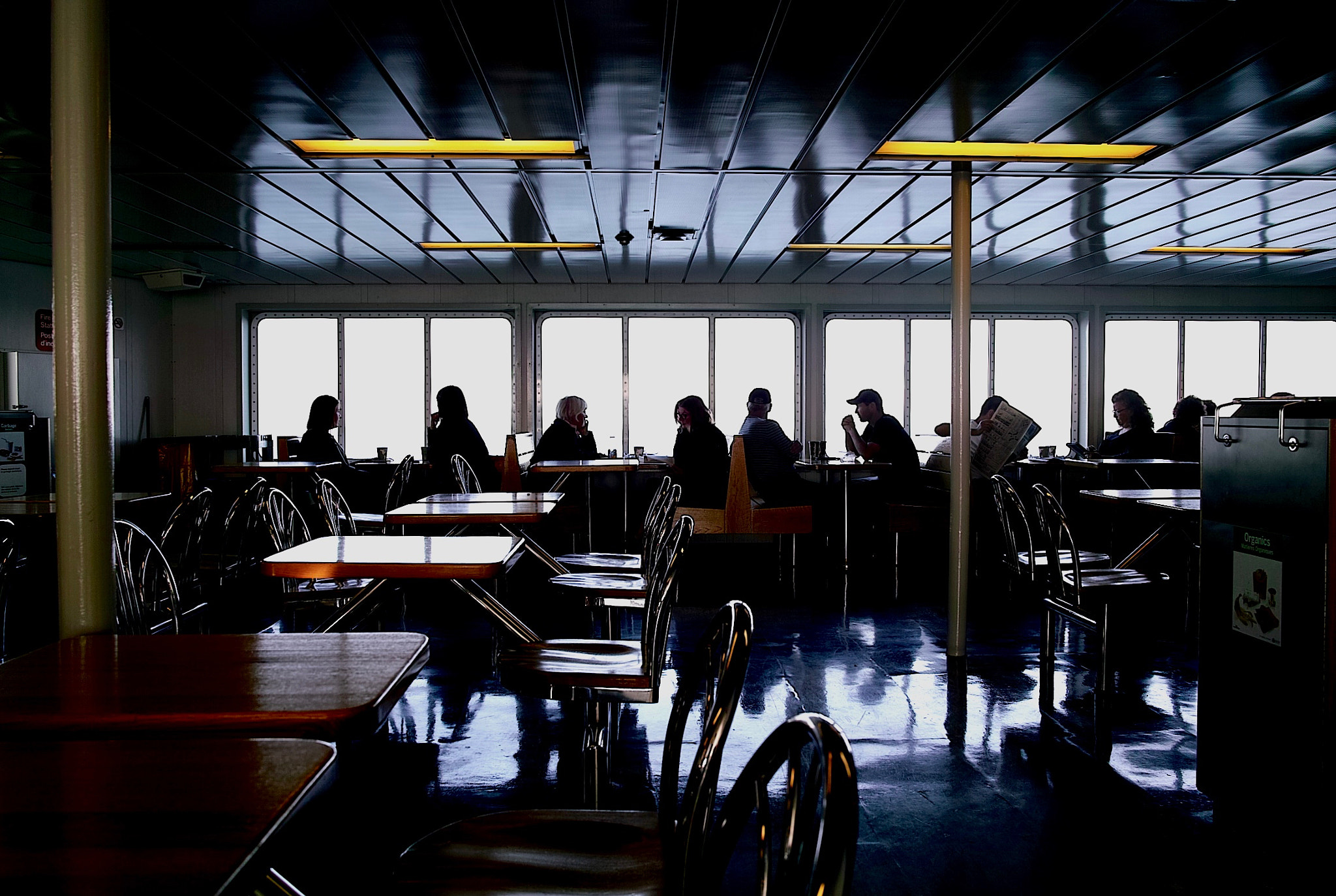 Sigma DP1 Merrill sample photo. Sitting on local ferry photography