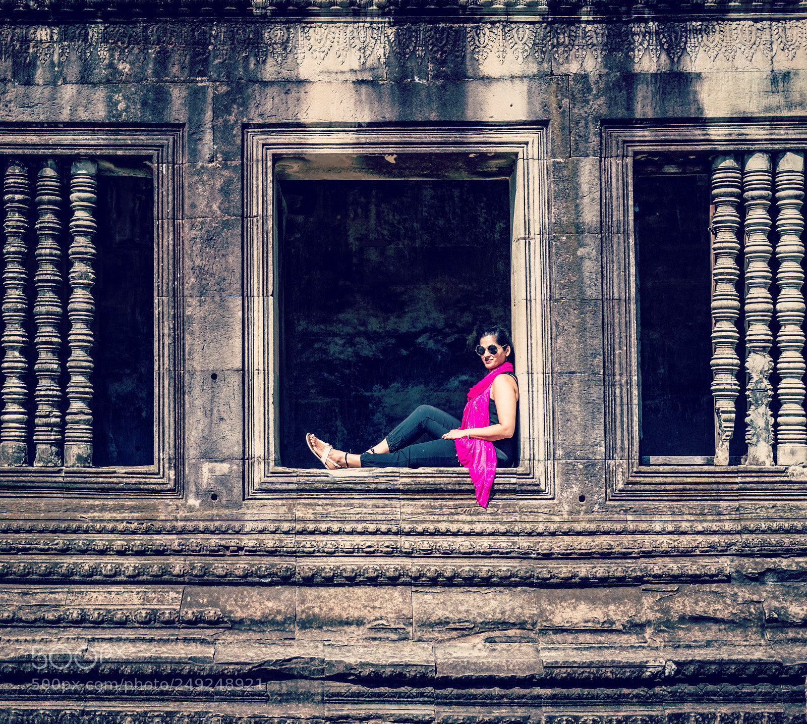 Nikon D3400 sample photo. Angkor wat photography