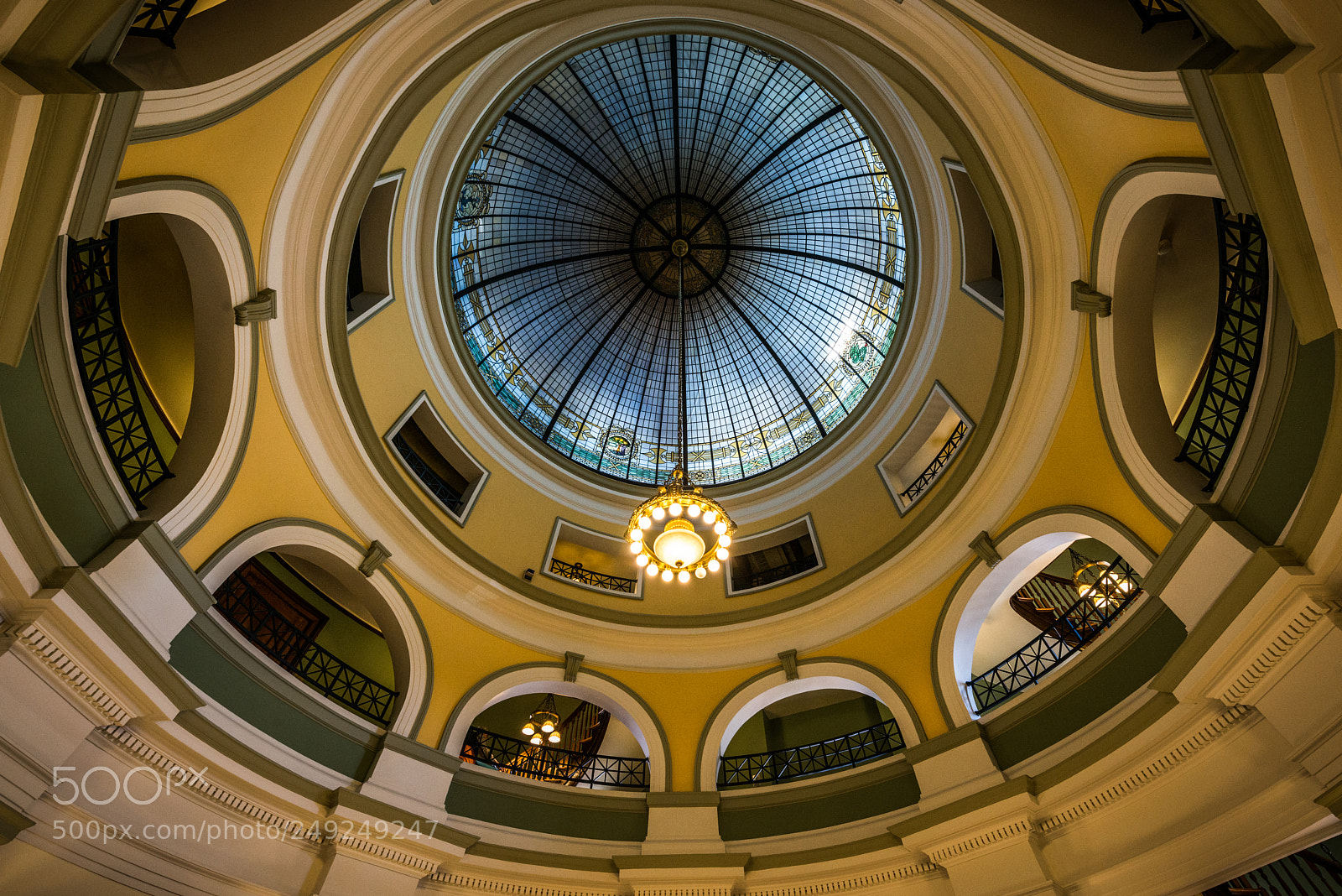 Nikon D800 sample photo. Handley library dome photography
