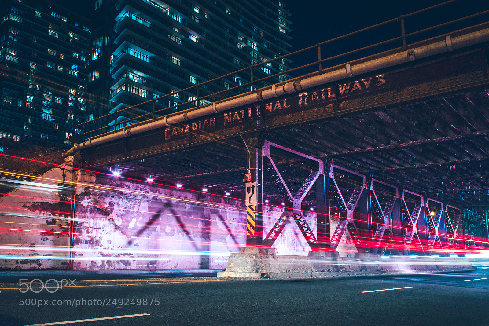 Canon EOS 1200D (EOS Rebel T5 / EOS Kiss X70 / EOS Hi) sample photo. Neon under the bridge photography