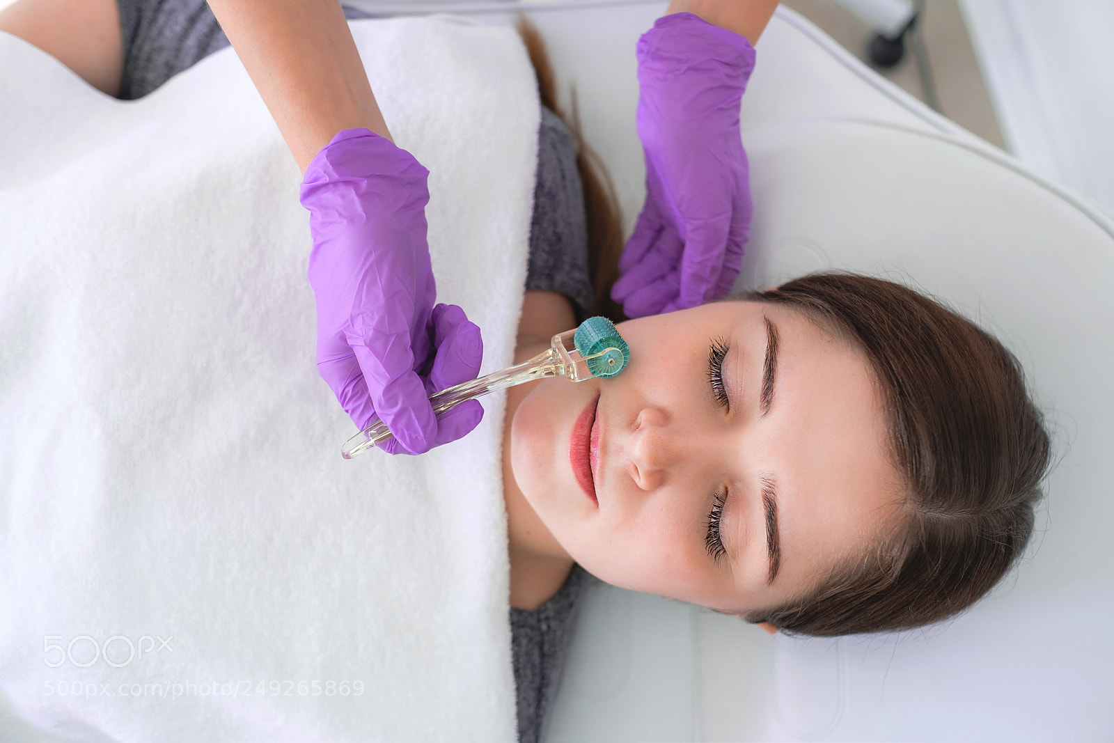 Fujifilm X-T2 sample photo. Facial treatment photography