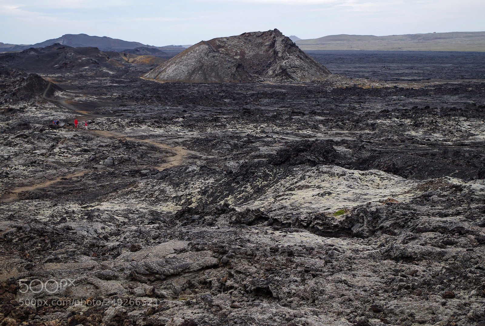 Pentax K-500 sample photo. Hiking in lava photography