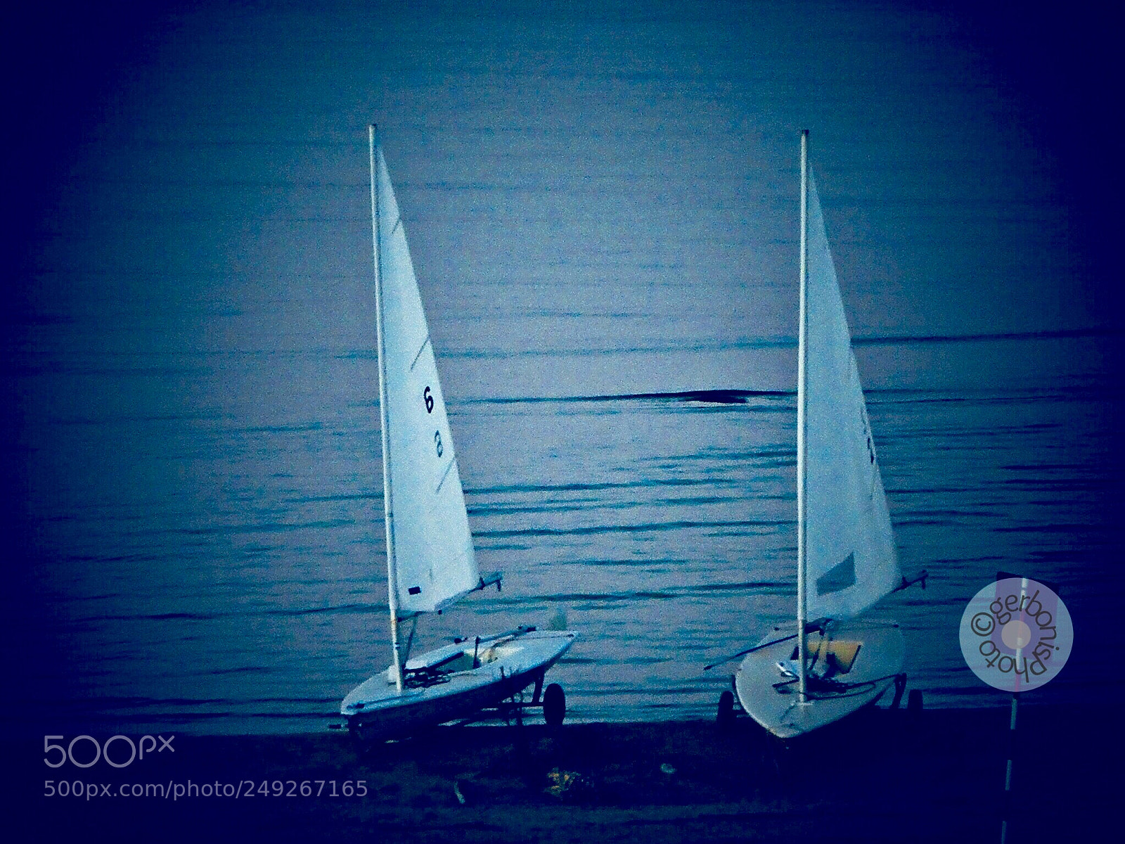 Panasonic Lumix DC-ZS70 (Lumix DC-TZ90) sample photo. Two solitary sails in photography