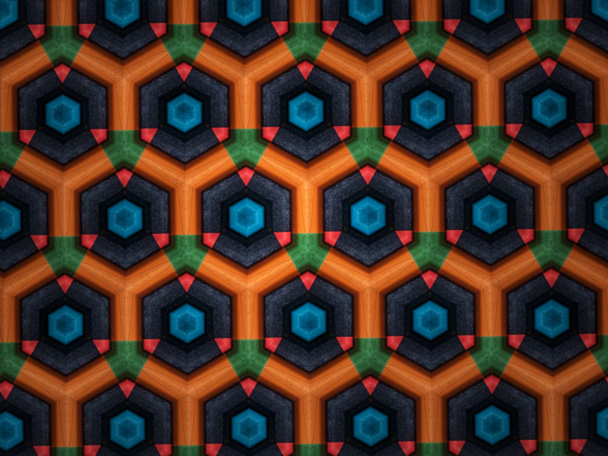 Apple iPad (5th generation) sample photo. Colourful pattern photography