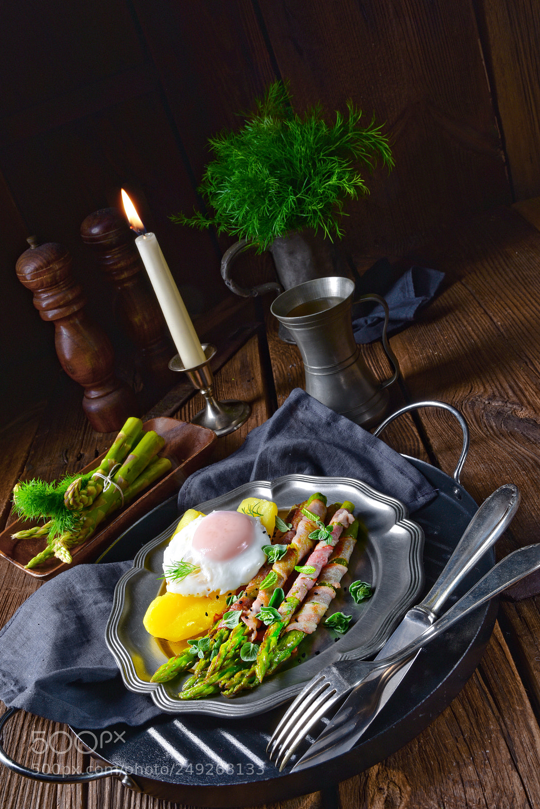 Nikon D810 sample photo. Green asparagus from the photography