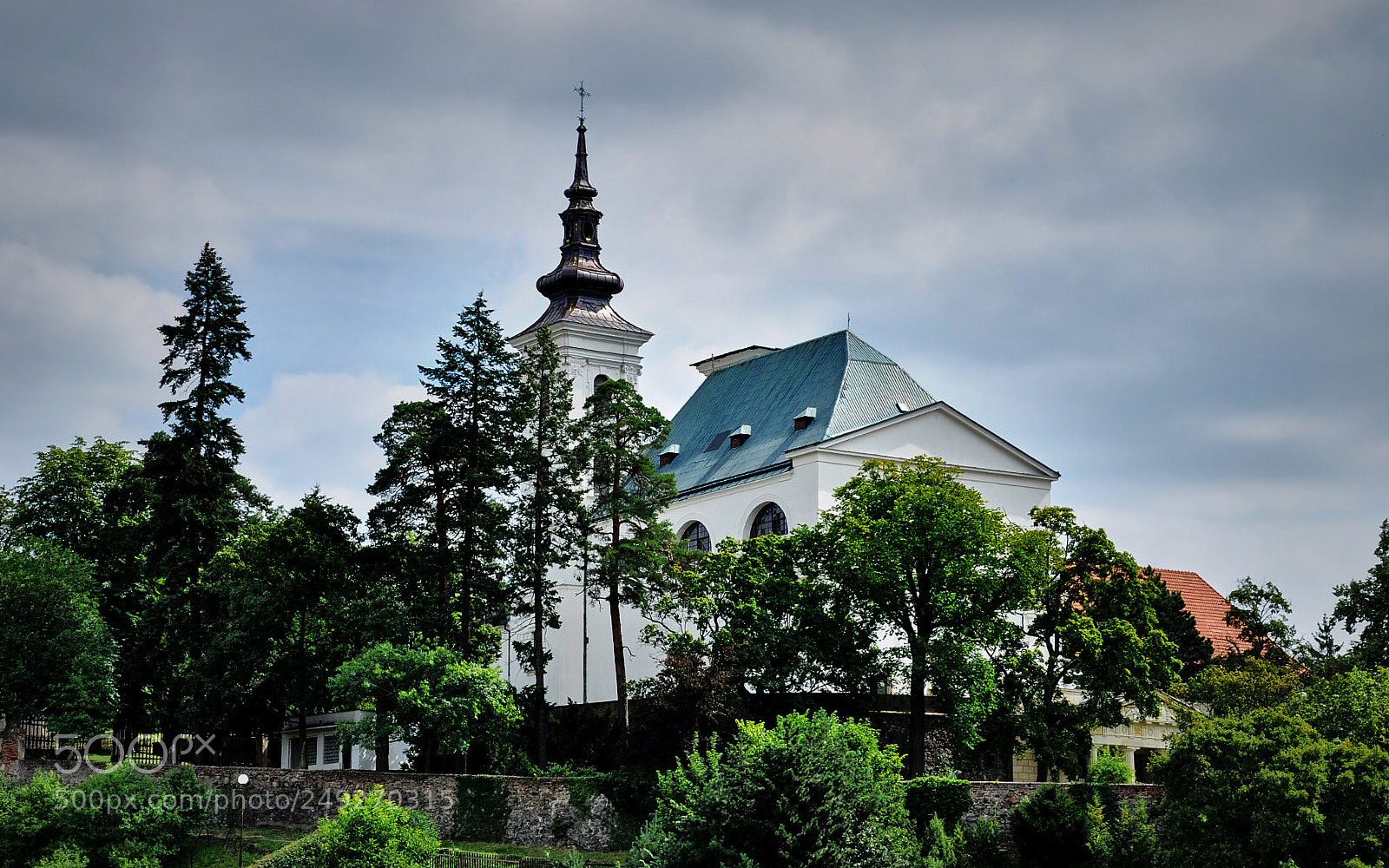 Nikon D5000 sample photo. Vranov monastery photography