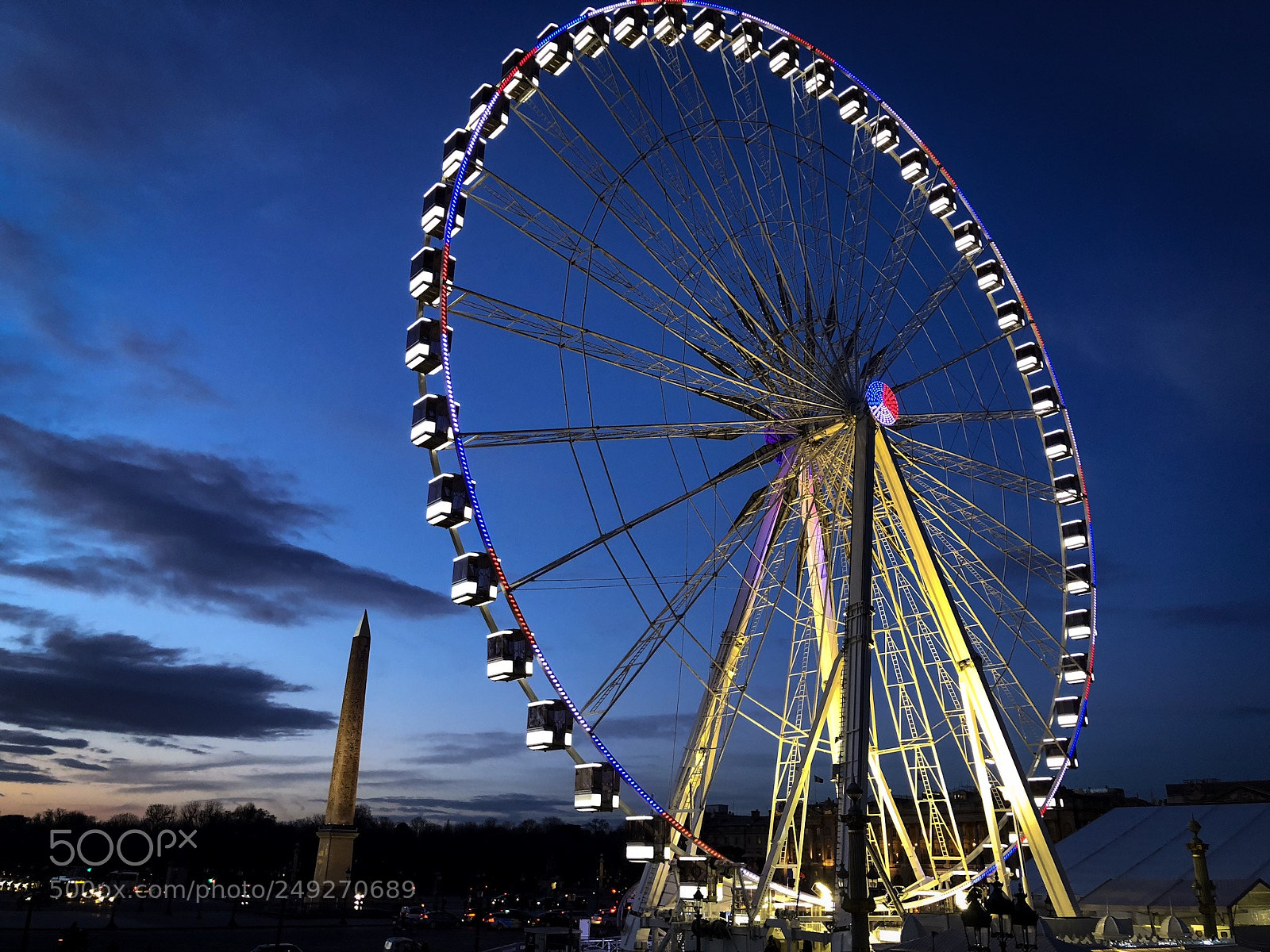 Apple iPhone X sample photo. The roue de paris photography