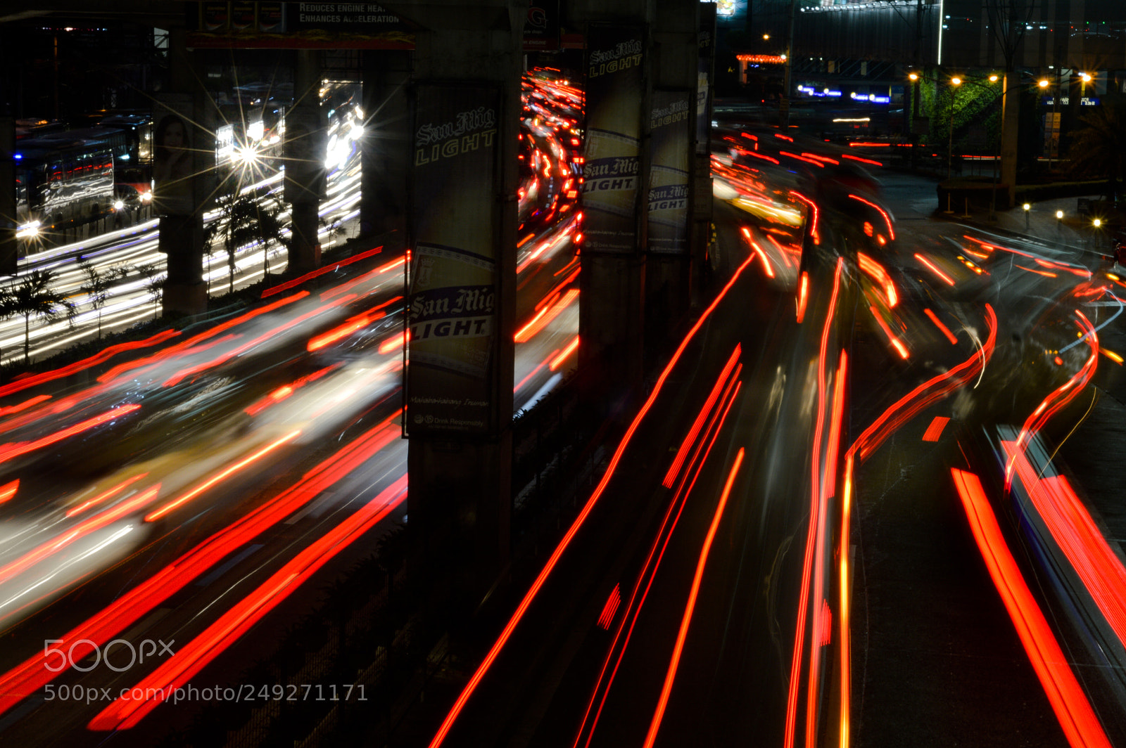 Nikon D3200 sample photo. "lead by the lights" photography