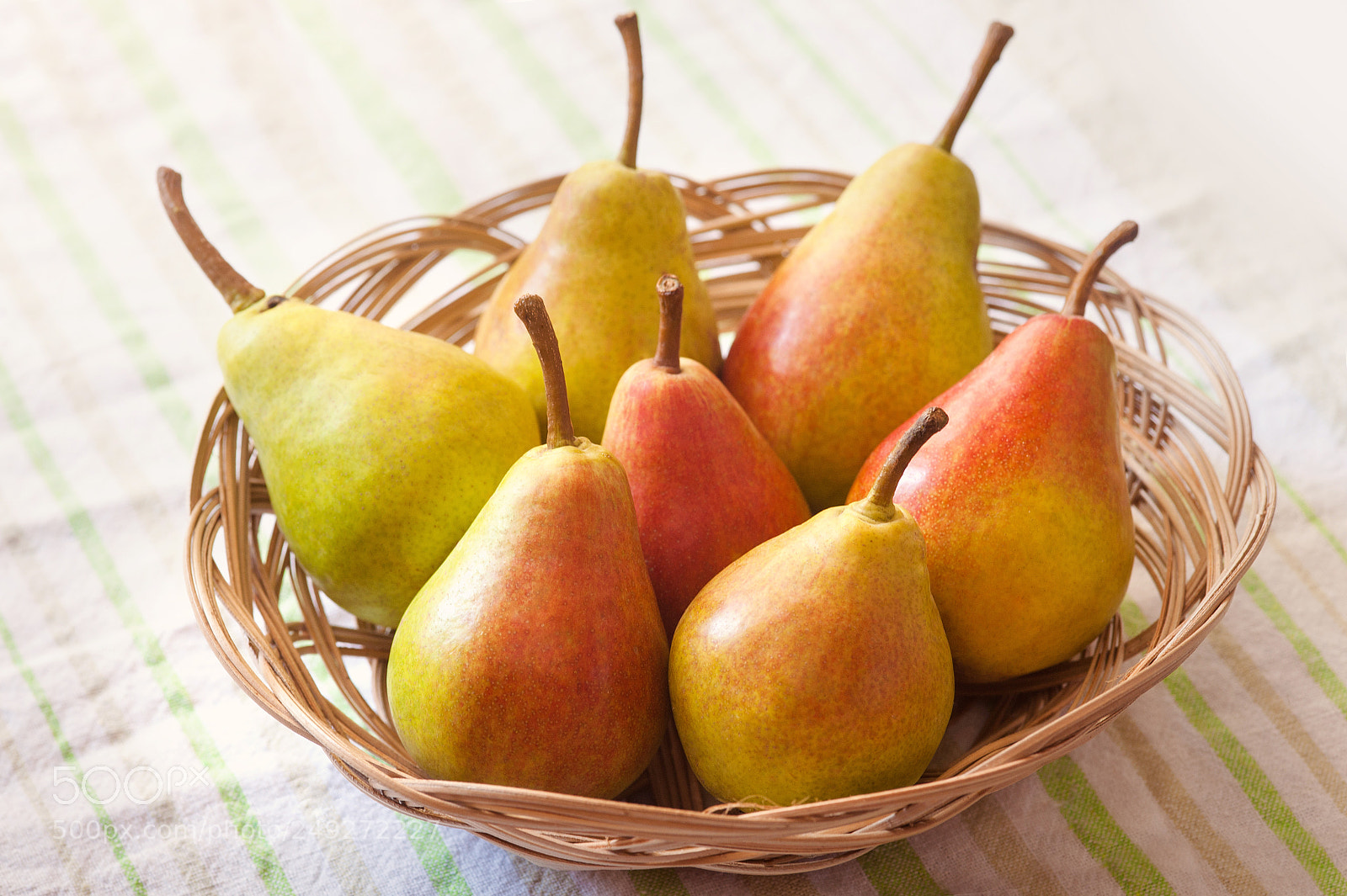Nikon D700 sample photo. Healthy organic pears in photography