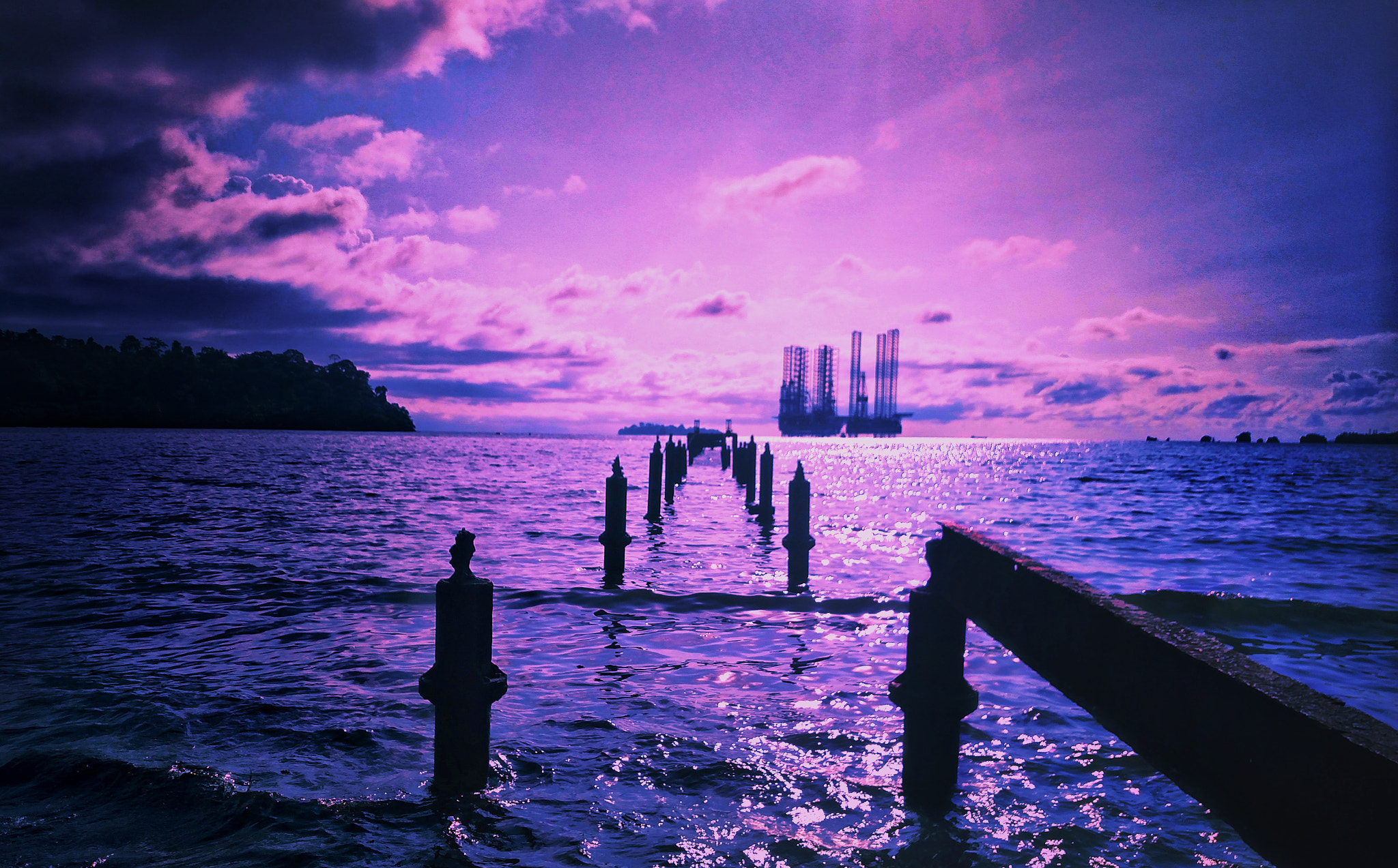 Motorola Droid Turbo sample photo. Pink sky photography