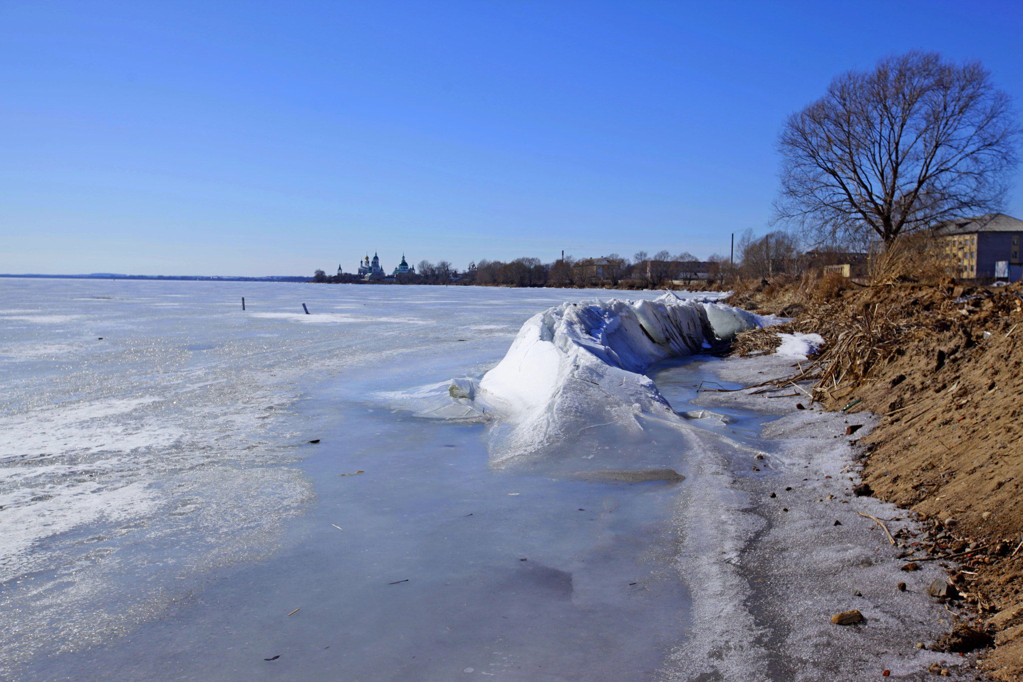 Canon EOS 5D Mark II + Canon EF 16-35mm F2.8L II USM sample photo. Весенний лед photography