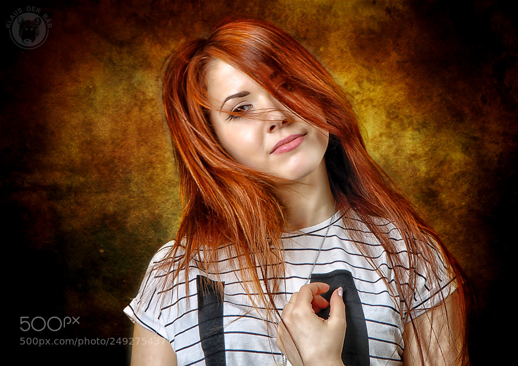 Canon EOS 50D sample photo. Red hair photography