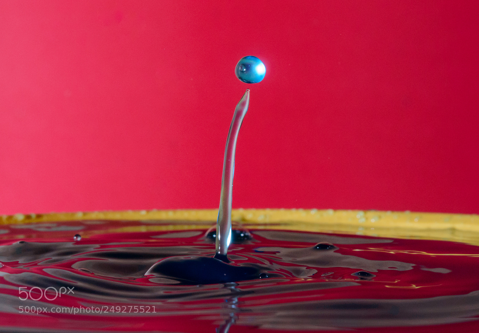 Nikon D3200 sample photo. Drop photography