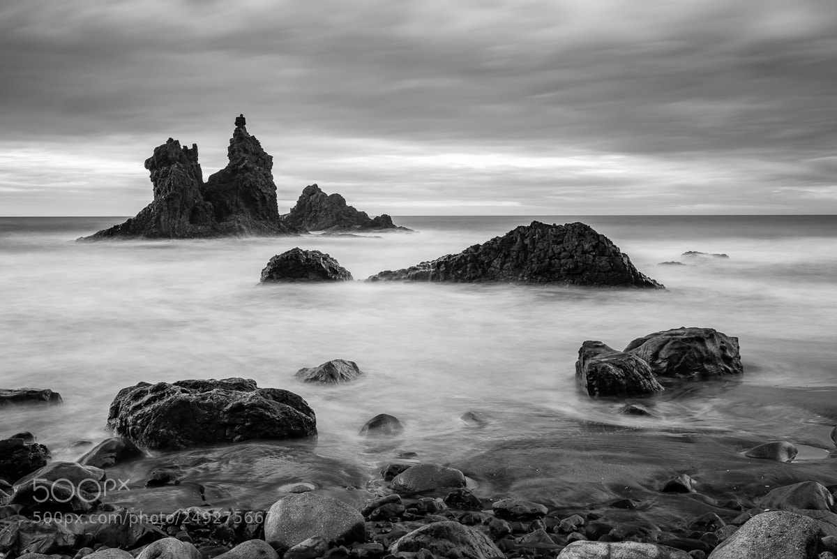 Nikon D800 sample photo. Benijo beach - tenerife photography