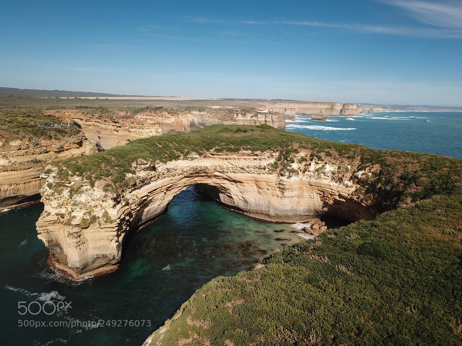 DJI FC220 sample photo. Great ocean road photography
