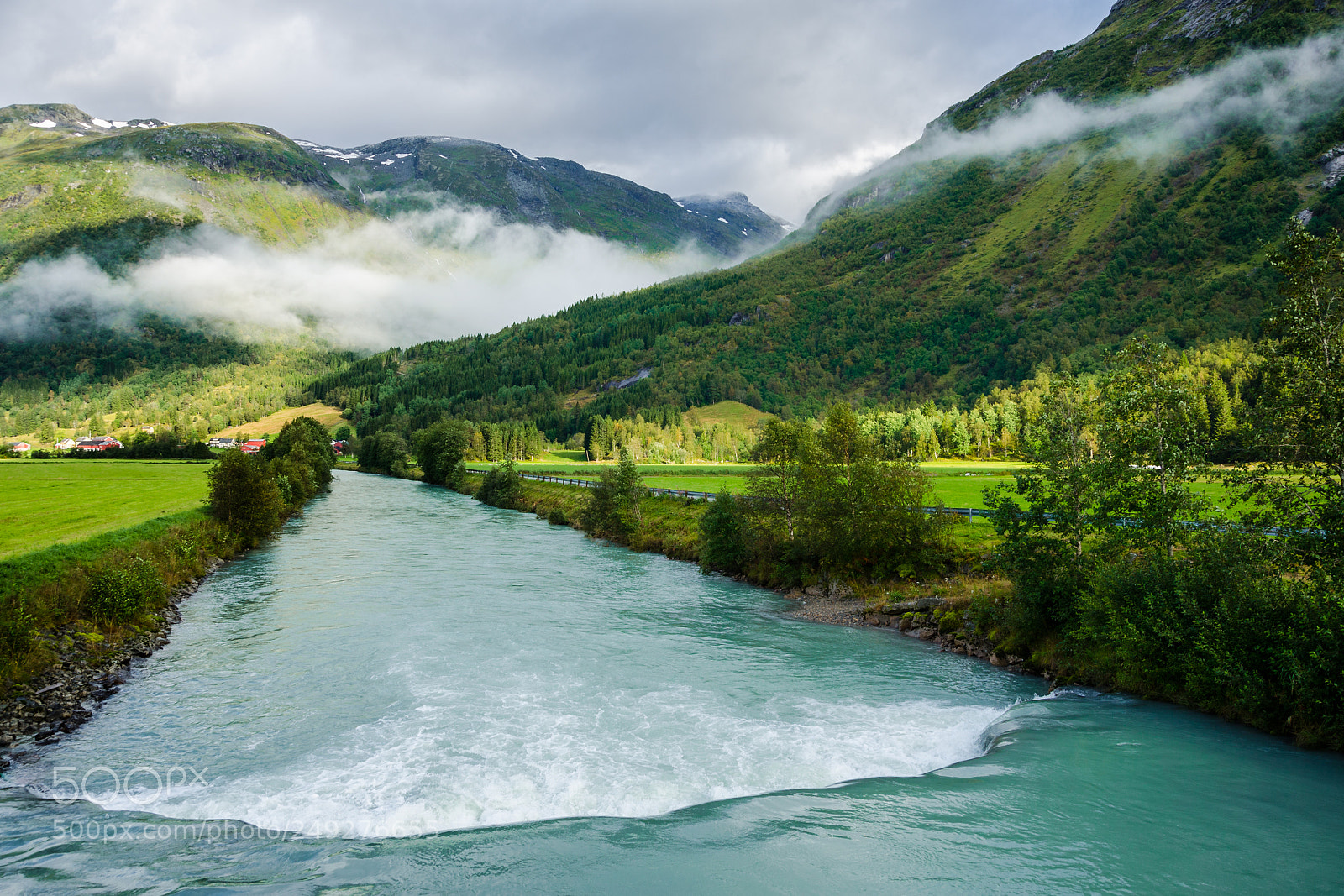 Nikon D5100 sample photo. Glacier river - votedalselva photography