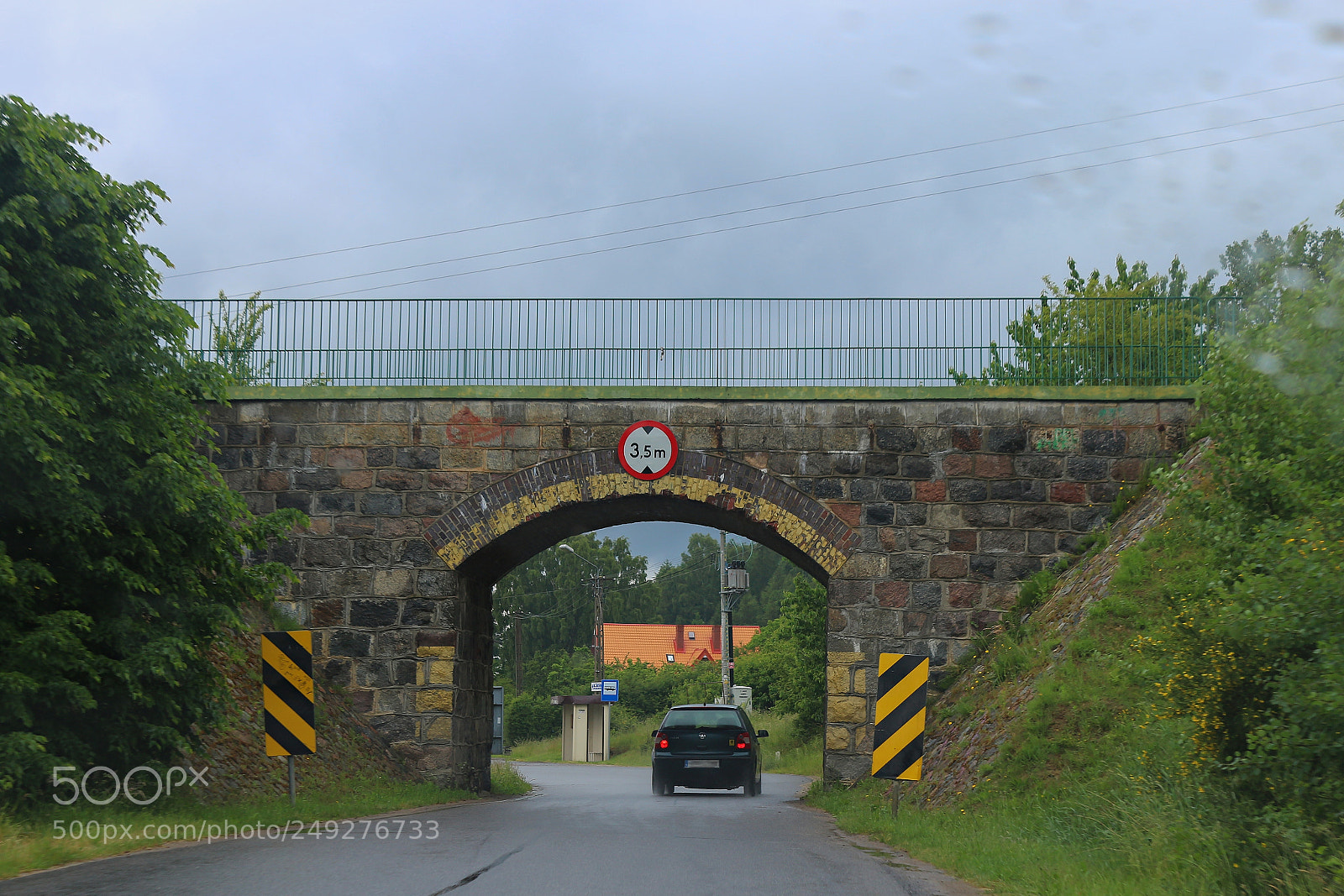 Canon EF-S 18-55mm F3.5-5.6 III sample photo. Rain day photography