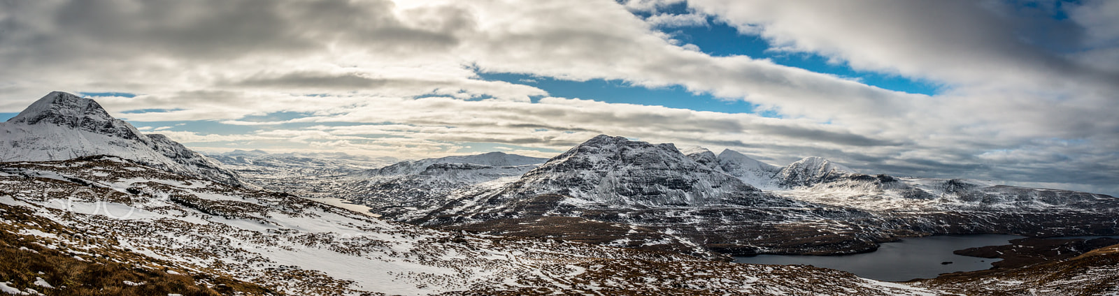 Nikon D800 sample photo. Assynt view photography