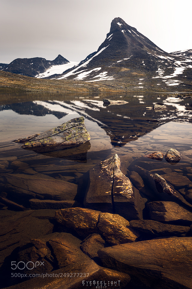 Nikon D810 sample photo. Kyrkja reflections photography