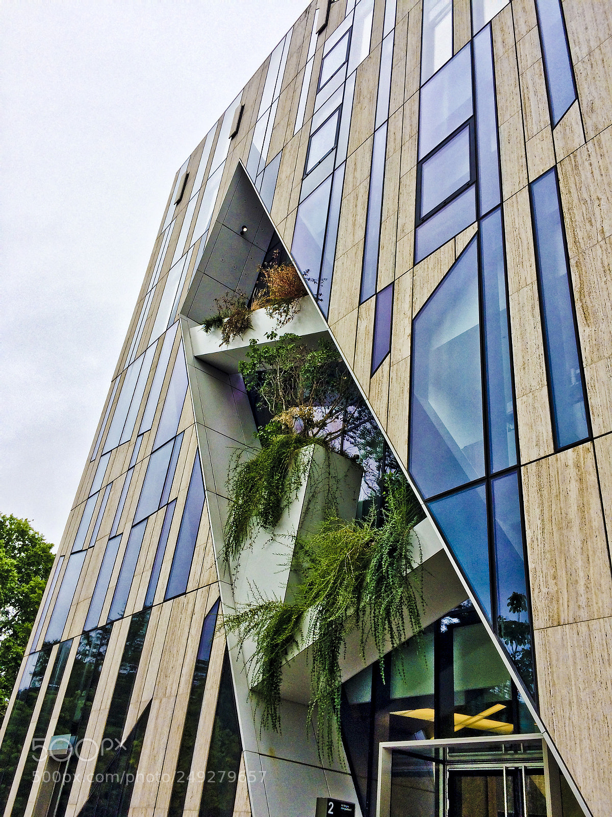 Apple iPhone 5s sample photo. Modern archictecture duesseldorf photography