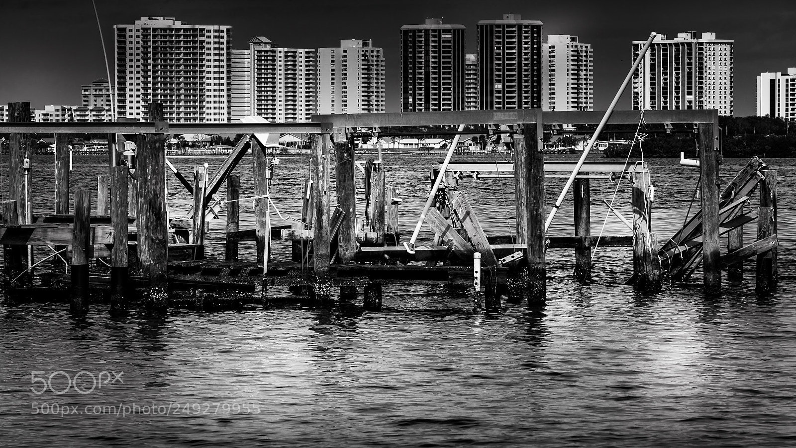 Sony a6000 sample photo. Damaged piers, city still photography