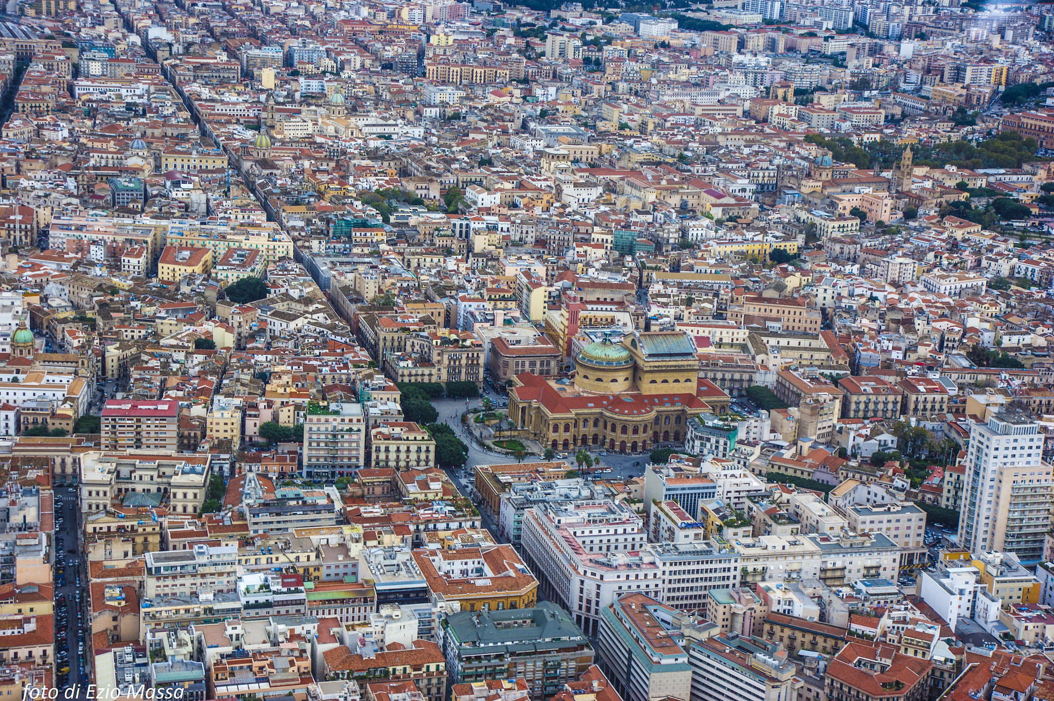 Sony Alpha DSLR-A380 sample photo. Teatro massimo photography