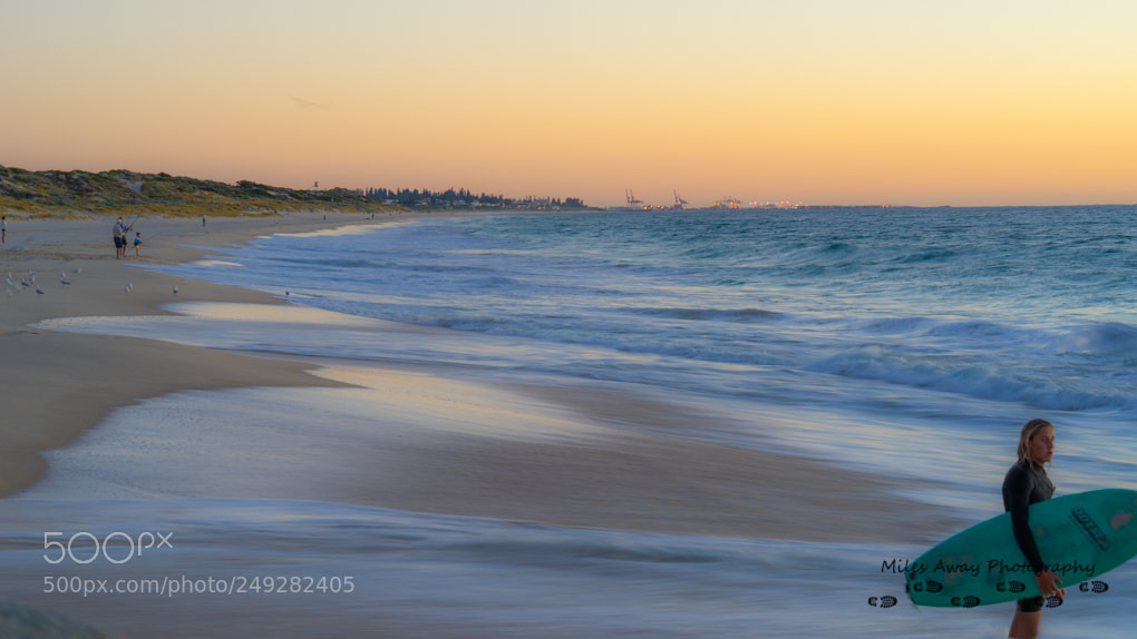 Sony a7R sample photo. Beach time photography