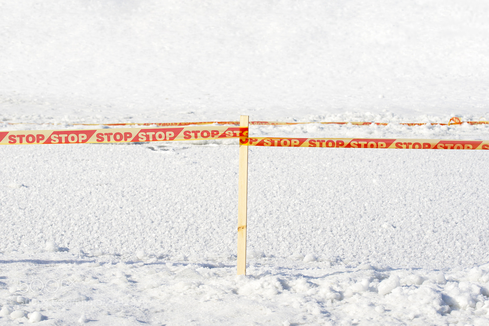 Nikon D610 sample photo. Yellow stop tape surrounded photography