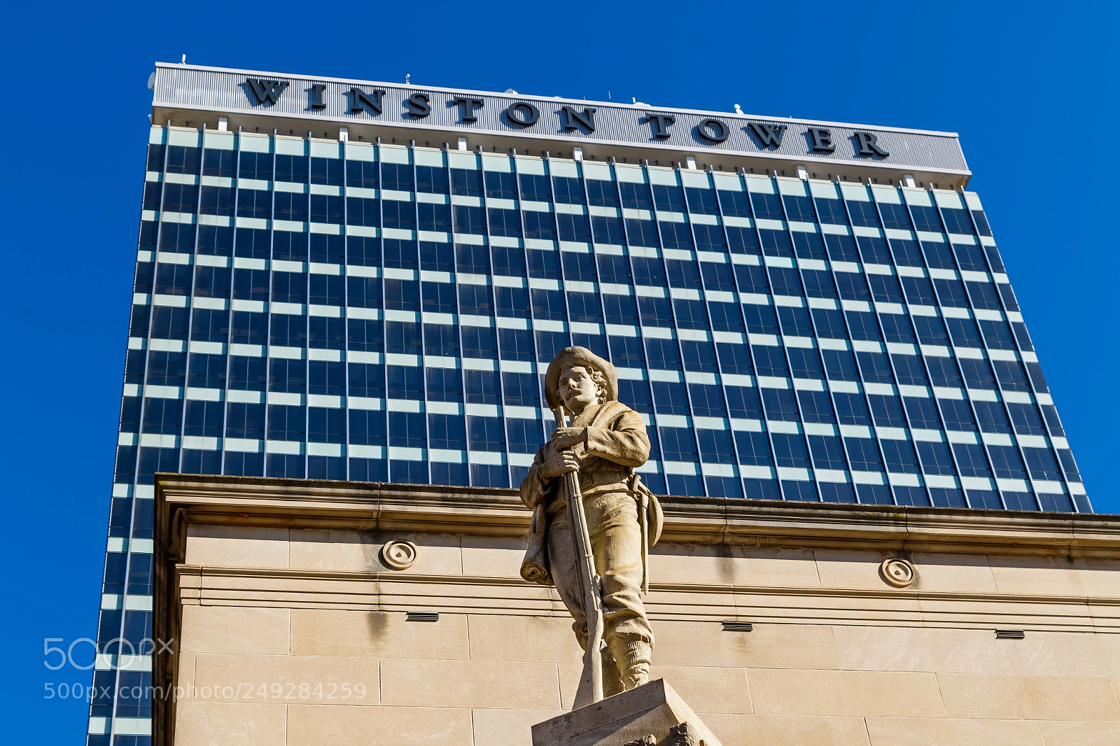 Canon EOS 7D Mark II sample photo. Confederate monument in winston-salem photography