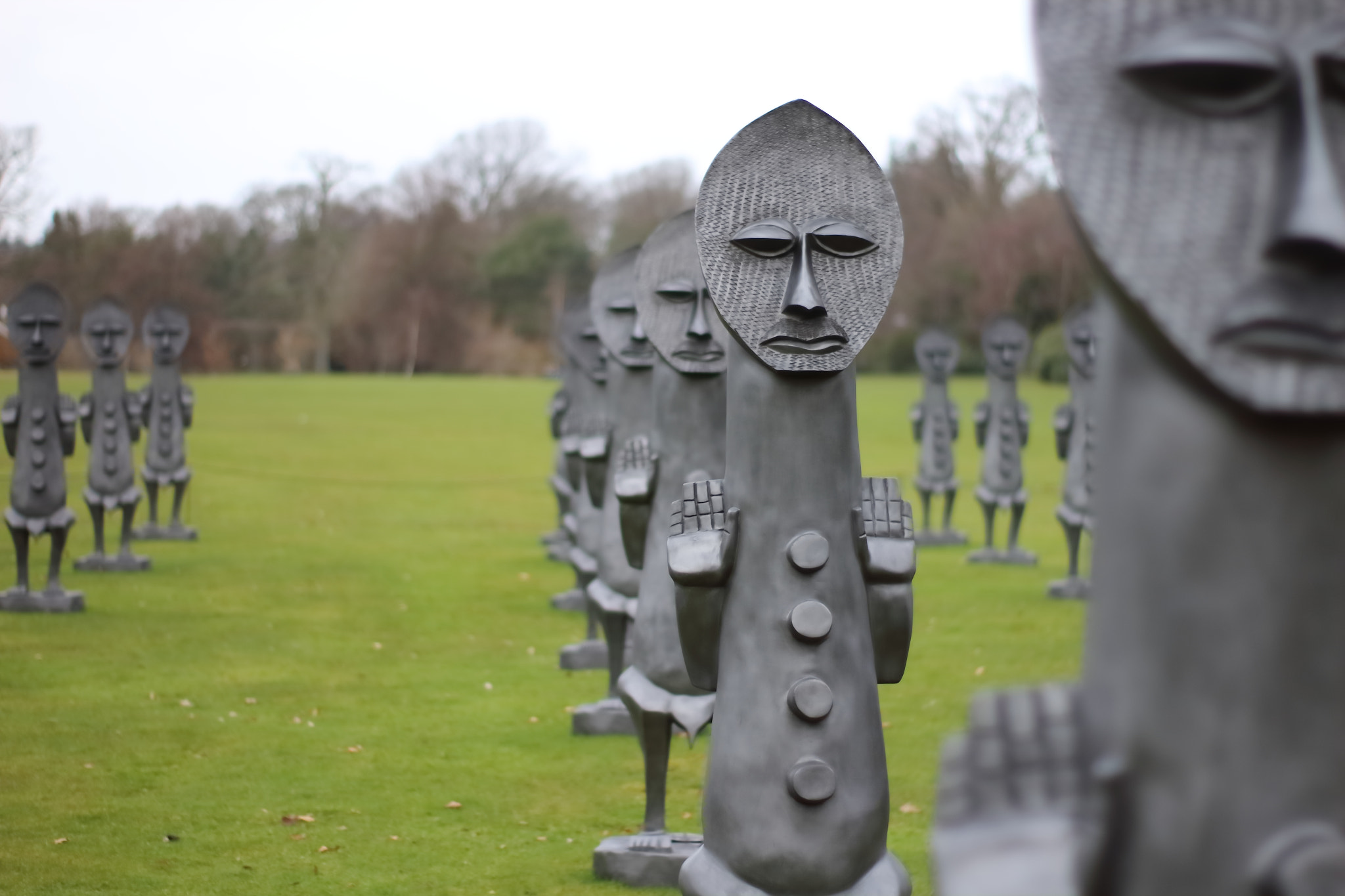 Canon 50mm sample photo. Sculpture park photography